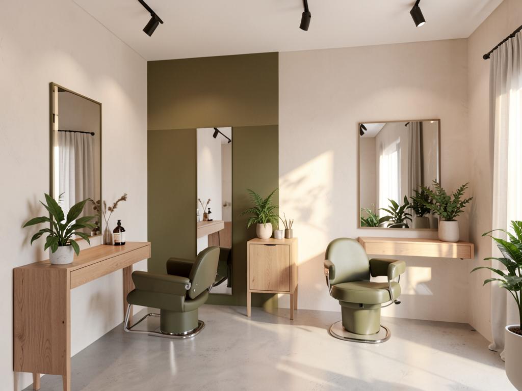 Ambiente do salão Lumina Beauty Hair